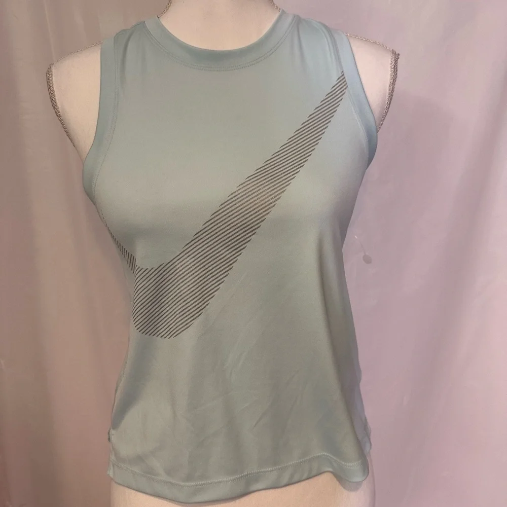 Nike Women's Sky Blue Muscle Tee